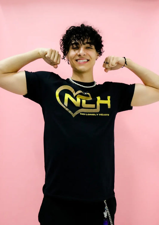 Black Logo NLH Short Sleeve Shirt